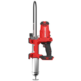 CRAFTSMAN coupler and fitting close-up for secure grease attachment