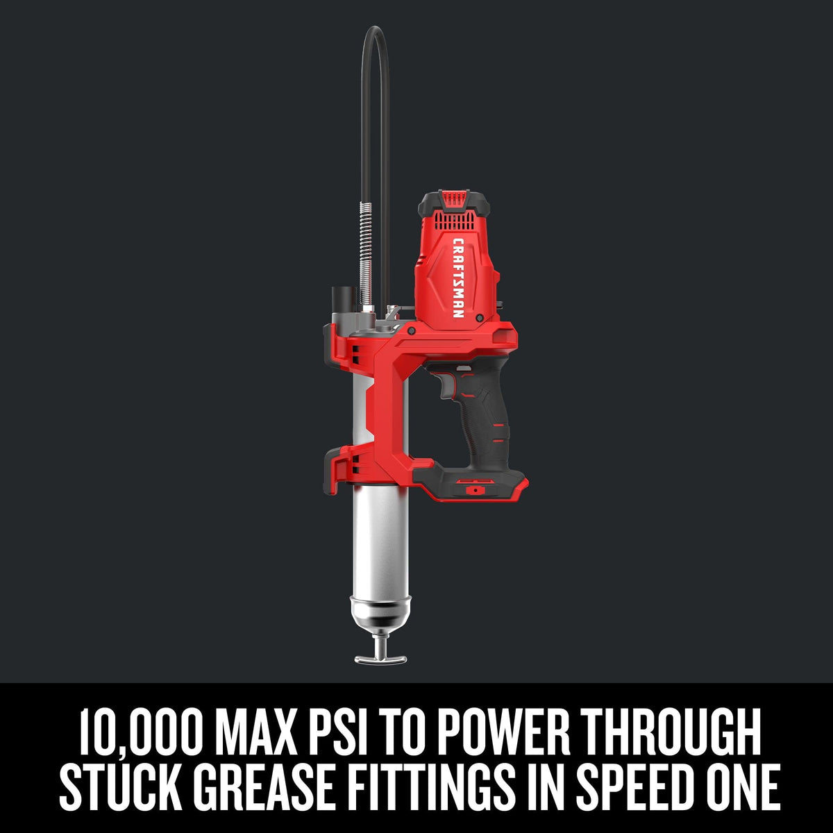 CRAFTSMAN two-speed selector detail for pressure and flow adjustment