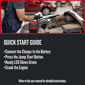 CRAFTSMAN LED flashlight in steady and SOS modes providing hands-free illumination