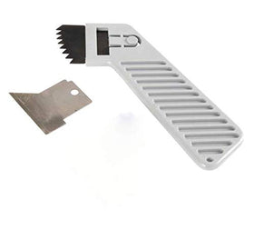 Cramer silicone removal tool with blade for efficient old-sealant extraction