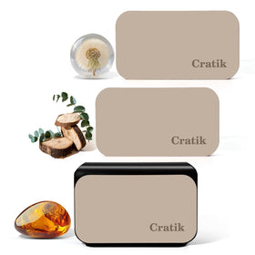 CRATIK front packaging and included magnetic visor clip showing kit benefits