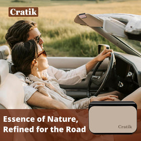 CRATIK fresh car interior lifestyle shot showing improved cabin atmosphere