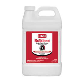 CRC Brakleen front label on 1 gallon jug showing product name and benefits
