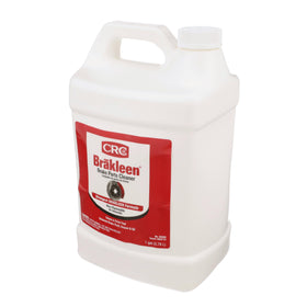 Close-up of CRC Brakleen pour spout detail for controlled dispensing and spill reduction
