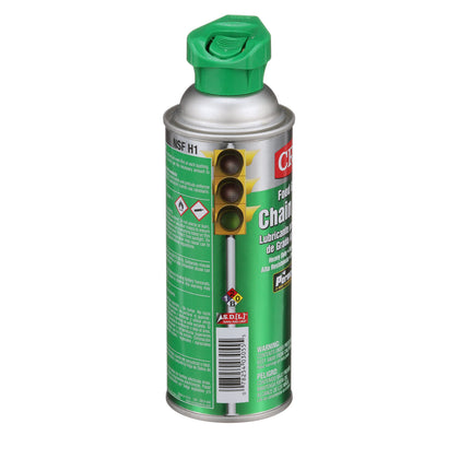 CRC front aerosol can showing label and NSF H1 rating for safe use