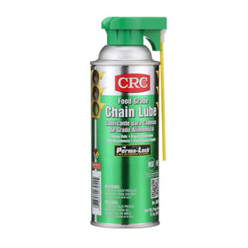 CRC aerosol held in hand for scale, showing 12 ounce practical size