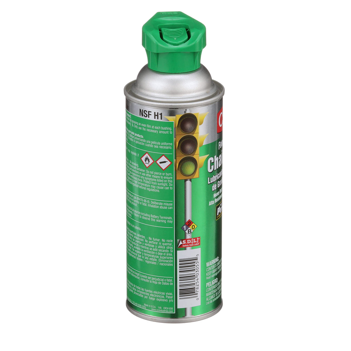 CRC Perma-lock actuator close-up highlighting precise targeted spray