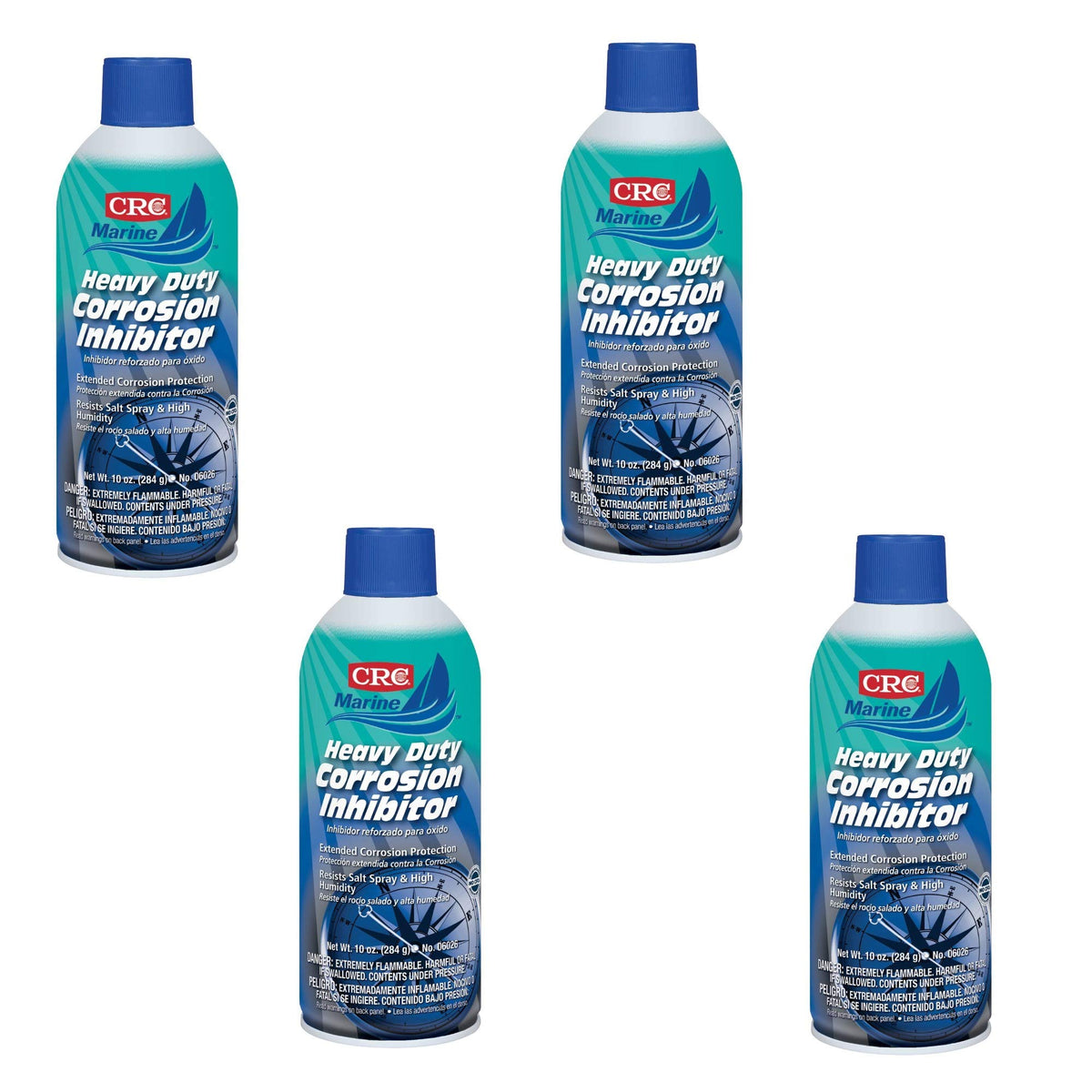 CRC front can showing label and 10 oz size for quick identification and storage benefit