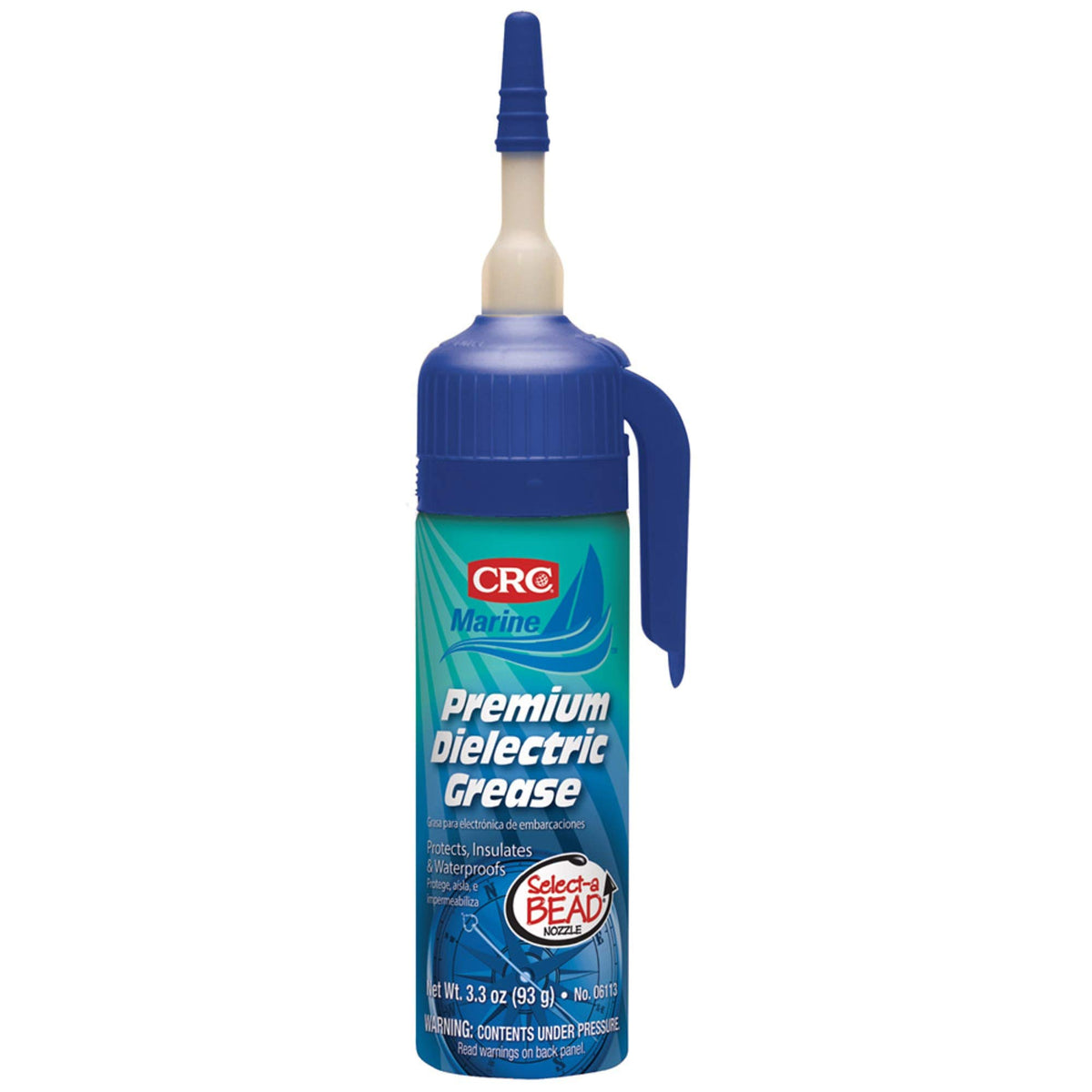 CRC Marine front packaging showing nozzle and selective bead control for precise protection