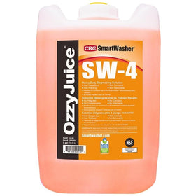 CRC Ozzy Juice 5 gal pail front view showing product and sturdy packaging benefit