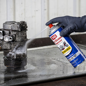 CRC close-up of nozzle illustrating precise spray control and reduced waste