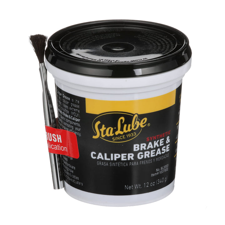 CRC Sta‑Lube front label showing product name and 12 wt oz capacity for clear identification