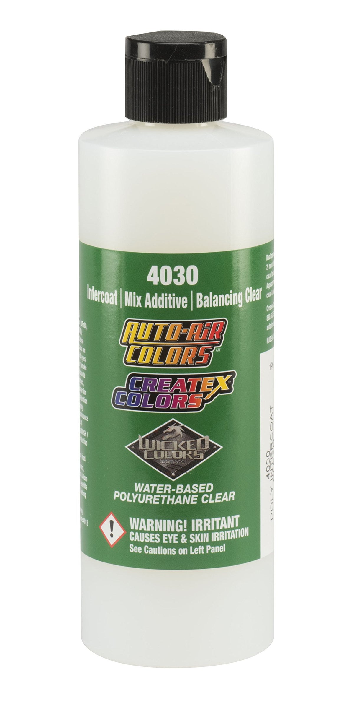 Createx 4030 Intercoat 8oz bottle front view showing label and product benefits