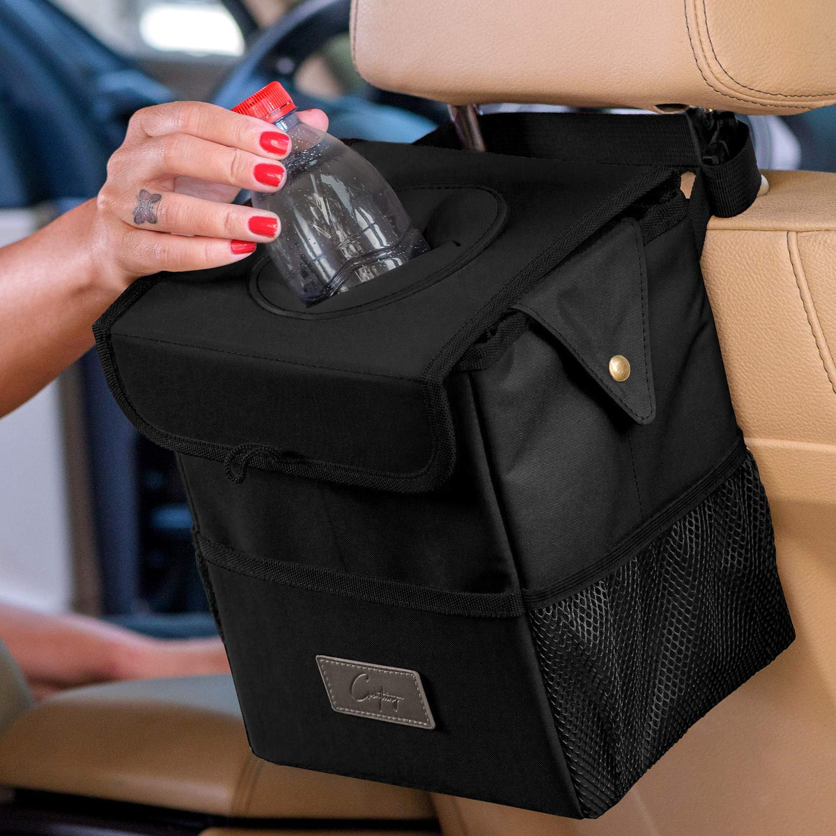 Creathing in car during roadtrip benefit: keeps vehicle tidy and comfortable