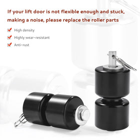 Creative.C aluminum roller detail showing low-friction contact surface