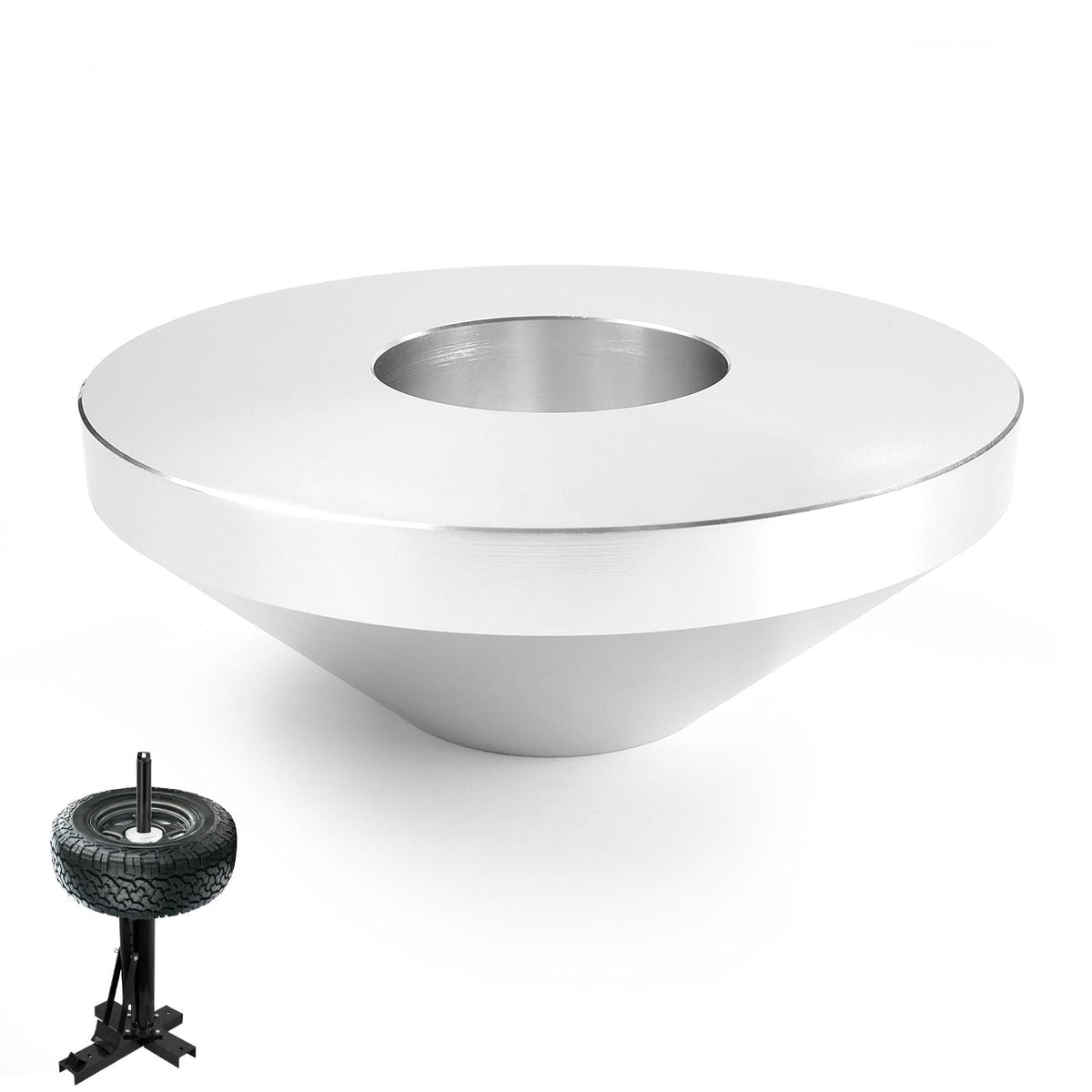 Creative.C front view of cone showing smooth taper and fit benefit