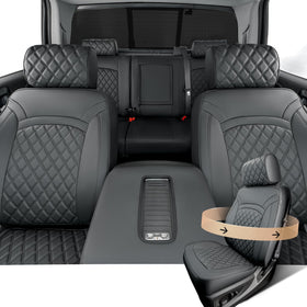 CreekT front seats fitted showing full protection