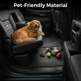 CreekT mats in a muddy outdoor setting protecting the truck interior