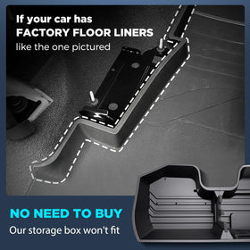 CreekT installed under seat showcasing seamless integration and passenger comfort