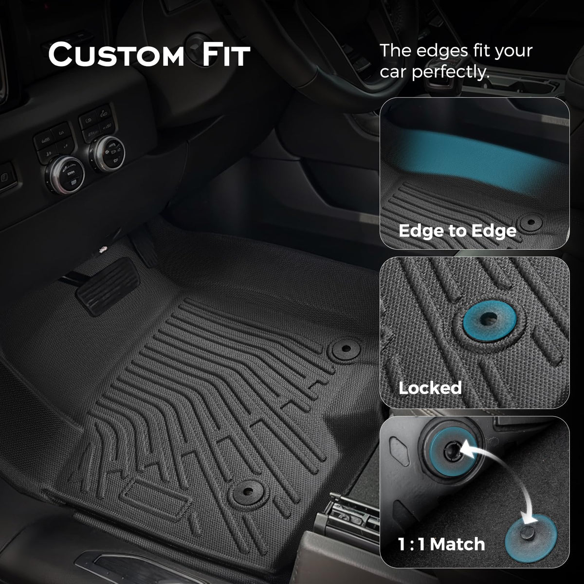 CreekT textured tread closeup providing improved traction and wear resistance