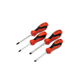 Crescent pliers and ergonomic screwdrivers laid out for comfortable grip