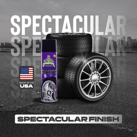 Cristal Products before and after tire comparison demonstrating visible depth