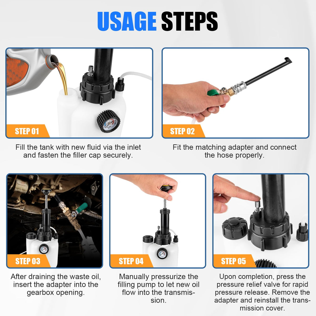 Crizendo adapter set arranged to show variety for multi-vehicle compatibility benefit