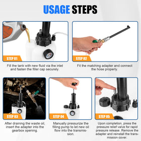 Crizendo adapter set arranged to show variety for multi-vehicle compatibility benefit