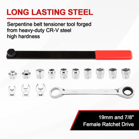 Crizendo adapters and engraved markings emphasizing quick size identification