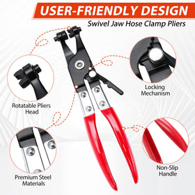Crizendo plier jaws close-up showing textured grip and corrosion-resistant finish