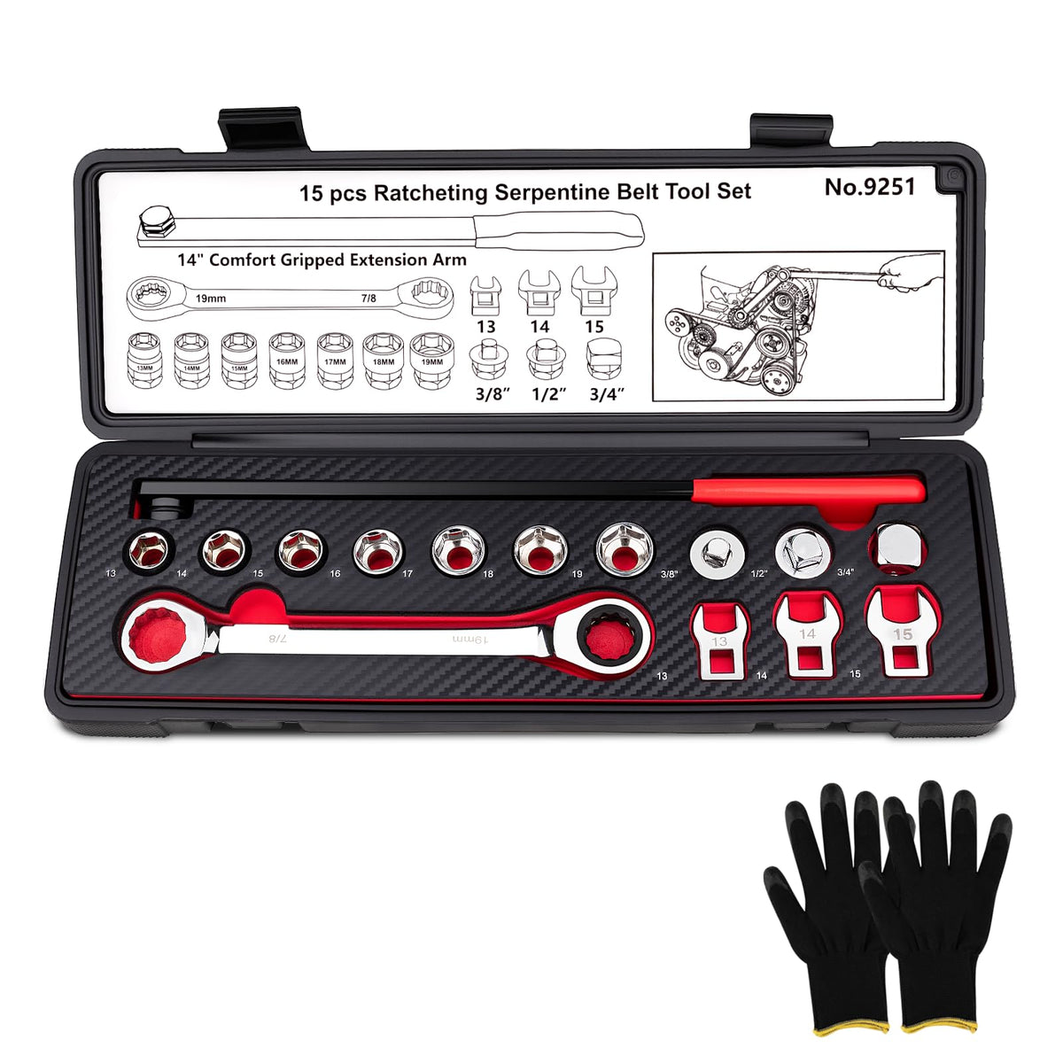 Crizendo front packaging showing full kit and organized storage benefit
