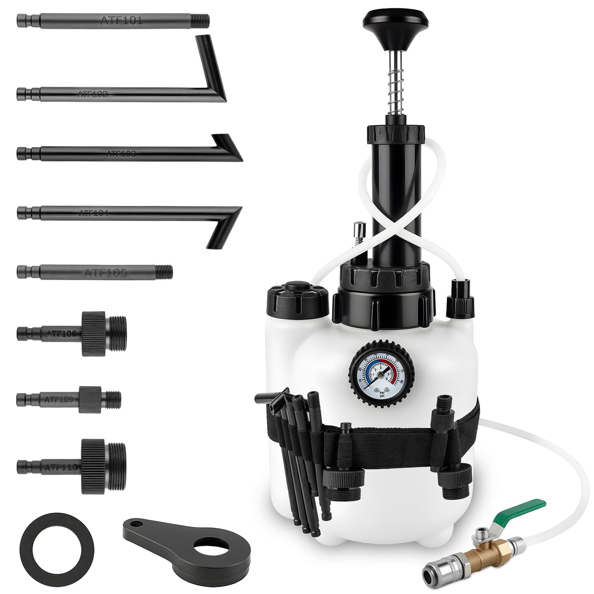 Crizendo front view packed kit showing complete parts and portability benefit