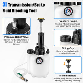 Crizendo pressure reservoir closeup with gauge for controlled refilling benefit