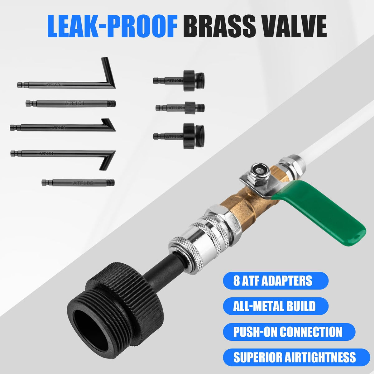 Crizendo transparent hose demonstrating fluid flow visibility for air-free refills benefit