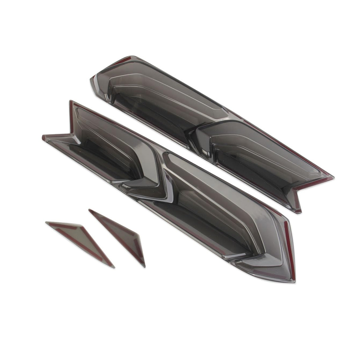 crosselec installation steps on Corvette C8 demonstrating easy adhesive fit benefit