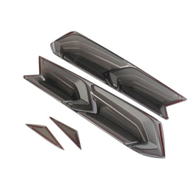 crosselec installation steps on Corvette C8 demonstrating easy adhesive fit benefit