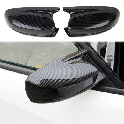 crosselec front view mirror cover shows sleek sporty look and protects housing