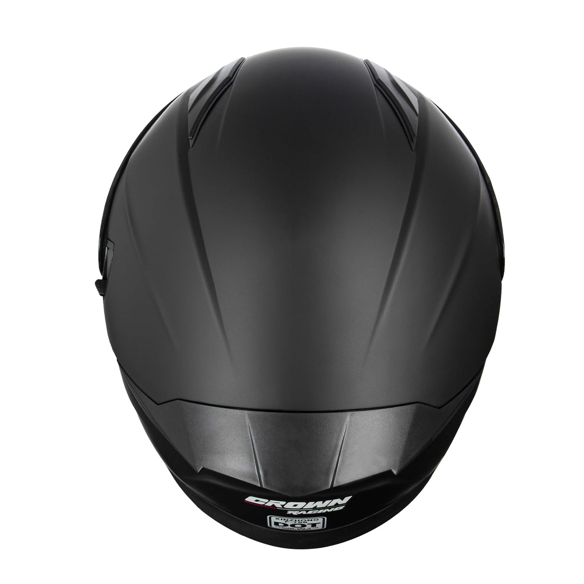 Crown Racing quick-release chin strap for fast secure fastening convenience