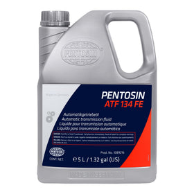 CRP Pentosin ATF 134 FE front jug showing label and 5L capacity for correct identification and ease