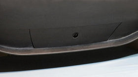 Crvicv hitch cover being removed quickly showing fast access to receiver