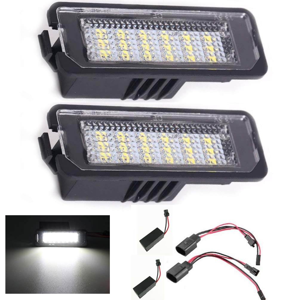 csslyzl closeup of the 18-LED array highlighting high brightness and uniform light