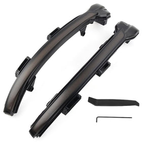 csslyzl installed driver side mirror showing improved signaling visibility