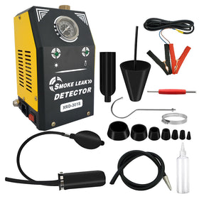 Csttler front overview showing compact leak detector and portability benefits