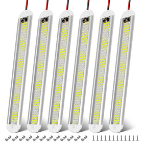 CT CAPETRONIX front packaging showing six LED bars and included hardware for easy setup