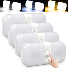 CT CAPETRONIX front ceiling light showing low-profile design and bright output