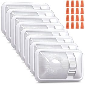 CT CAPETRONIX front view of dome light showing compact profile and even glow