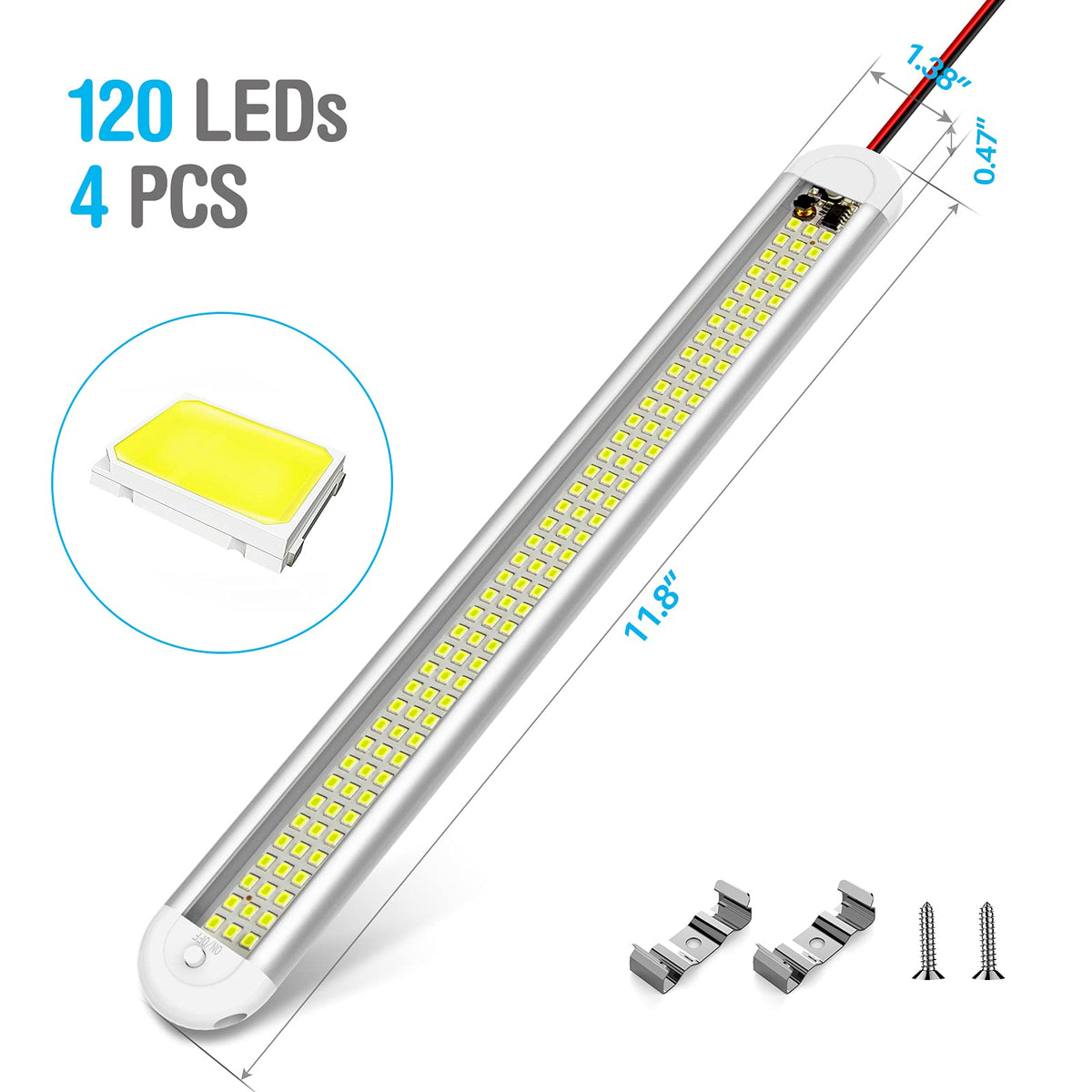 CT CAPETRONIX beside a ruler showing compact 11.8-inch size for versatile fit