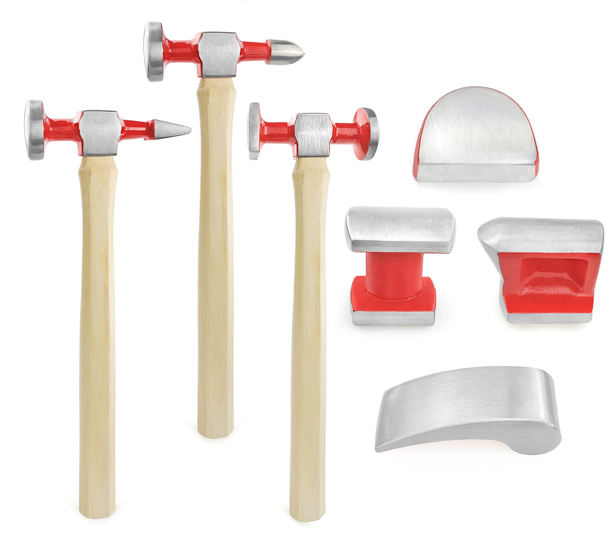 C&T close-up of hickory handle providing shock absorption and secure grip