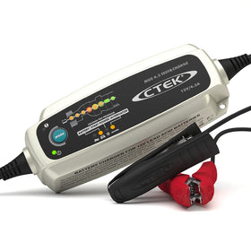 CTEK 4.3 Test & Charge front view showing compact design and durability benefit