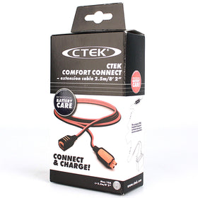 CTEK 8.2 ft extension cable full length for flexible charger positioning